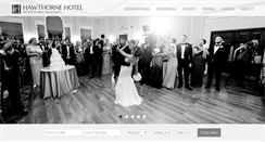 Desktop Screenshot of hawthornehotel.com